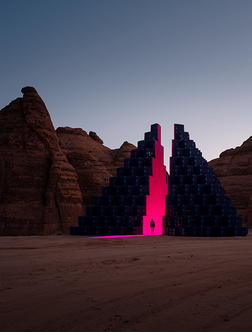 outdoor art exhibition