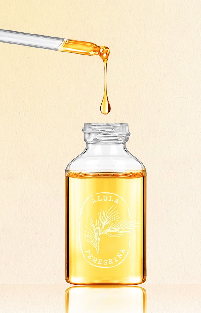 Bottle of Moringa oil