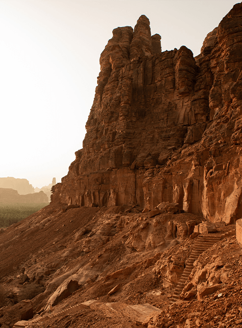 Dadan site mountain
