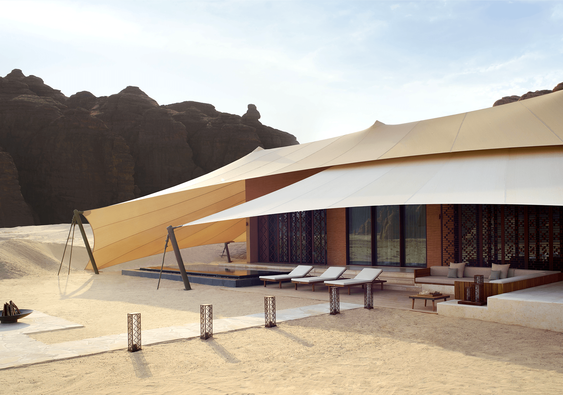 Afalula AlUla hotel Banyan tree 