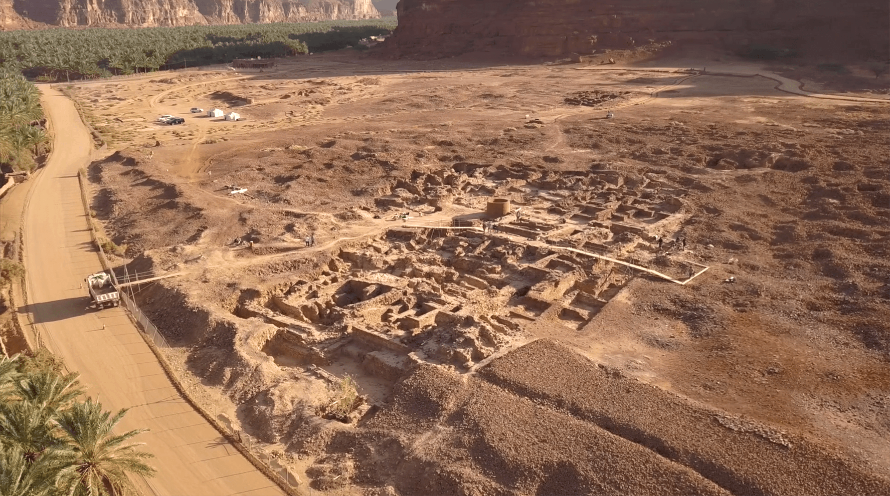 Afalula AlUla terrain de fouilles