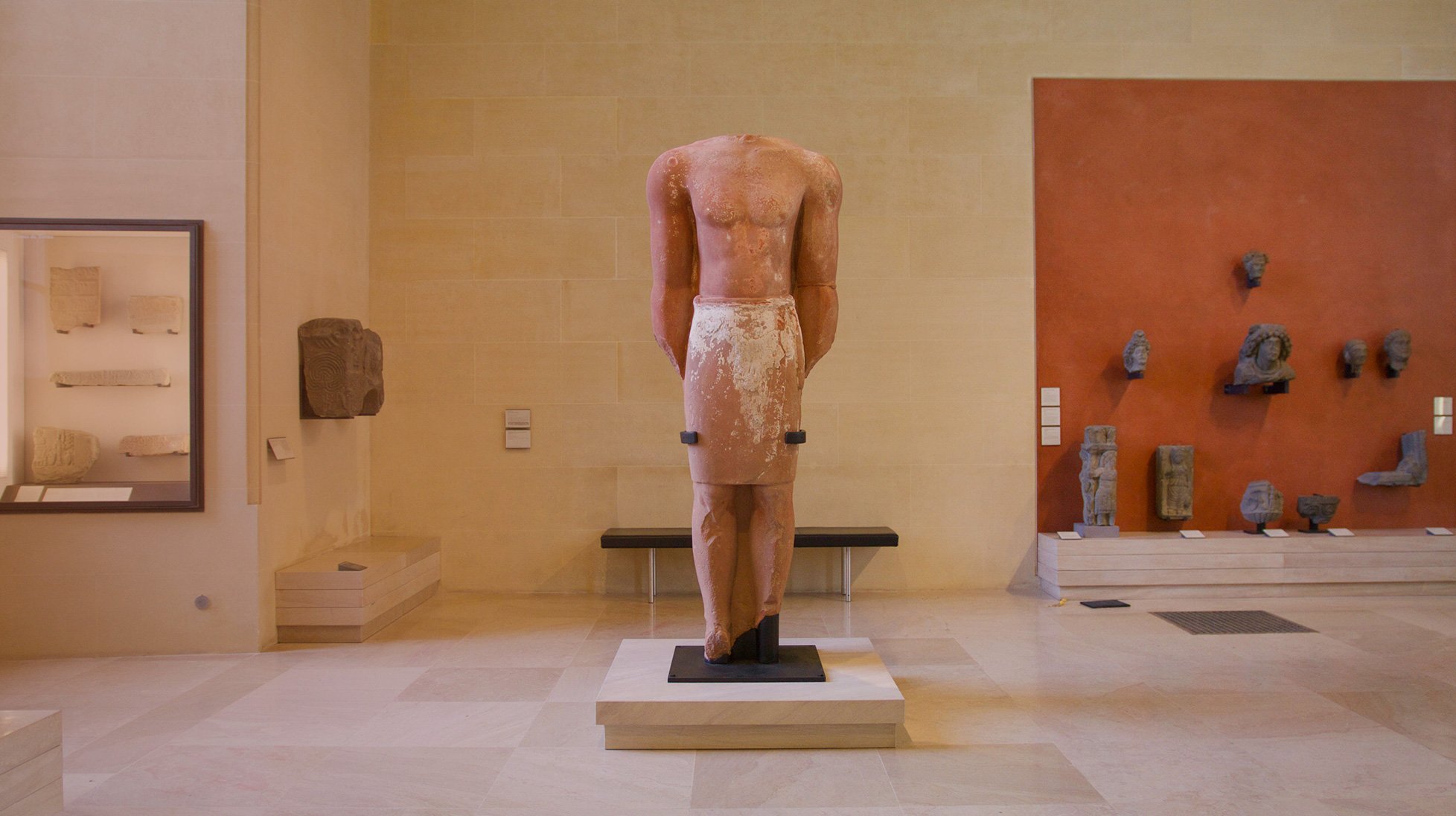 The Dadan statue exhibited at the Louvre