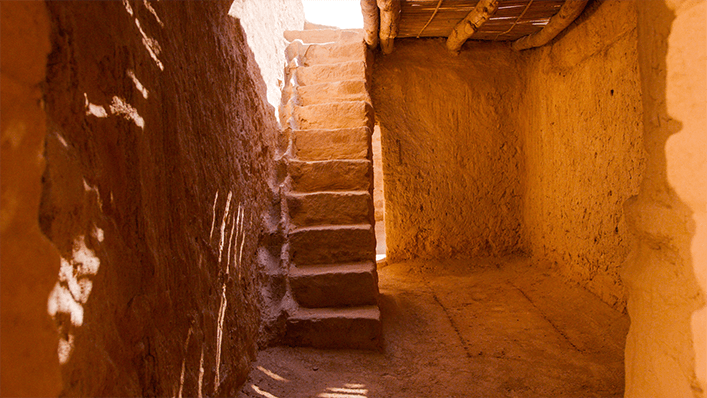 maison site archéologique